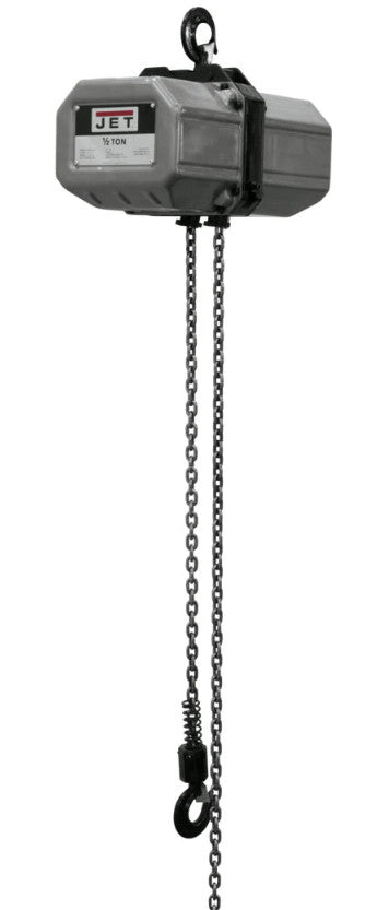 JET 121200 1/2-Ton Electric Chain Hoist, 1PH, 20' Lift