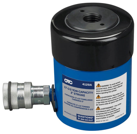 OTC 4120A-MA 17-1/2 Ton Hydraulic Ram (w/o Adapter)