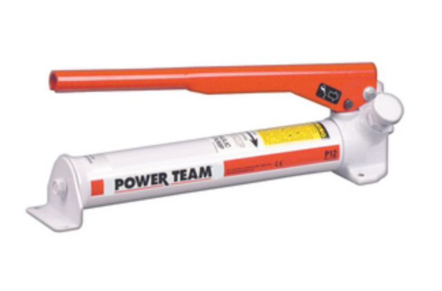 Power Team P12 Pump, Hand 1-Stage, 0.069 CU IN/STROKE