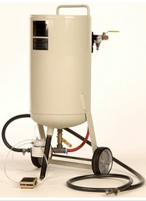 Cyclone PT100SK Open Top Sandblaster USE WITH BLAST CABINET