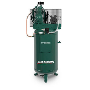 Champion VRV7-8 7.5 HP, RPM 1800, Vert 80 Gal Tank Air Compressor