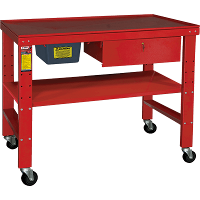 Ranger RWB-1TD Heavy-Duty Teardown Work Bench w/ Fluid Catch