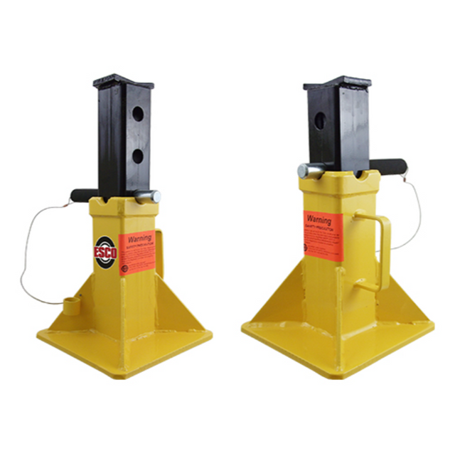 Esco 10455 22-ton Pin Style Jack Stand Pair - Short Style