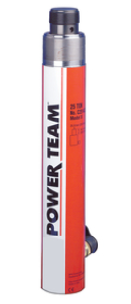 Power Team C256CBT 25-Ton 6-1/4" Stroke Single Acting Cylinder