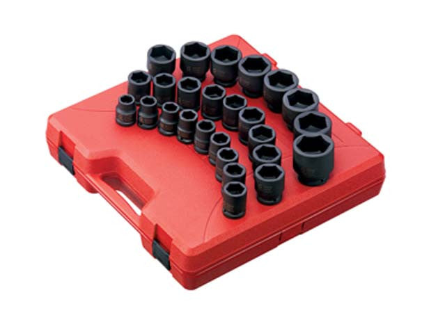 Sunex 4692 3/4" Dr. 26pc Metric Impact Socket Set