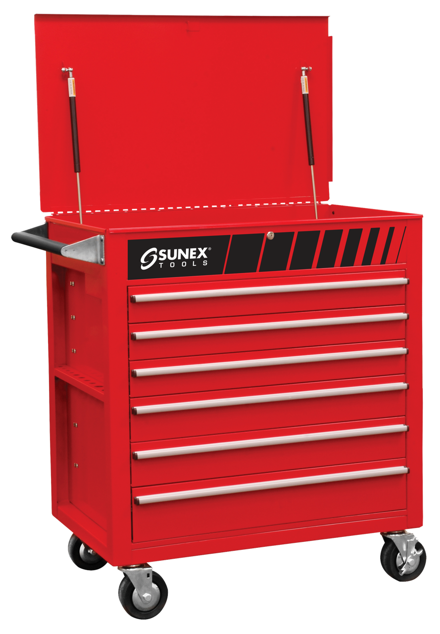 Sunex 8057 Full Drawer Professional Duty Service Cart