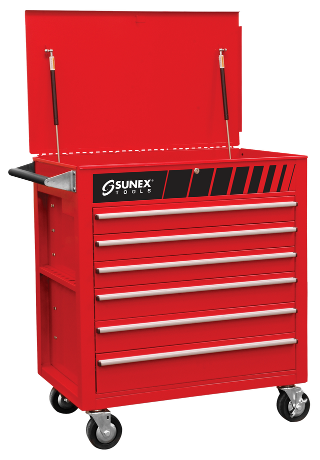 Sunex 8057 Full Drawer Professional Duty Service Cart