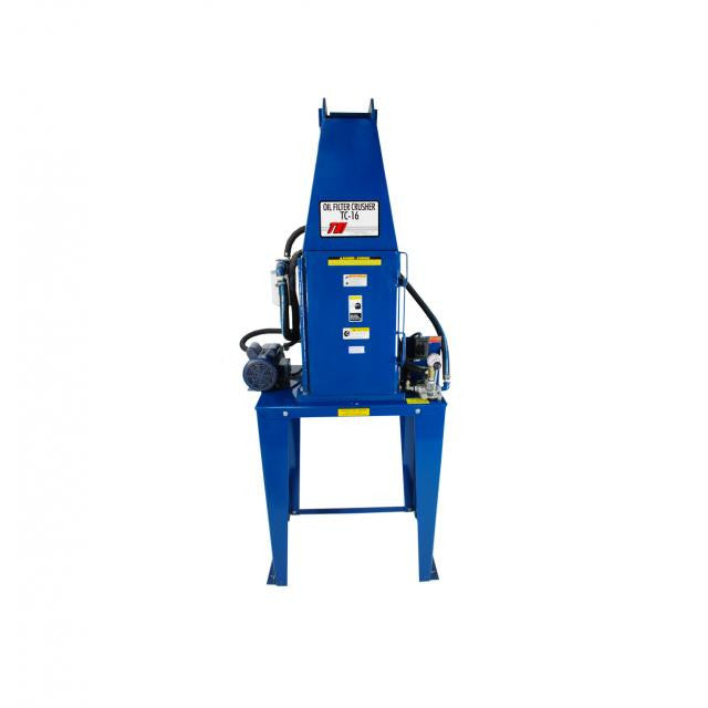 TSI TC-16 AC Automatic Oil Filter Crusher