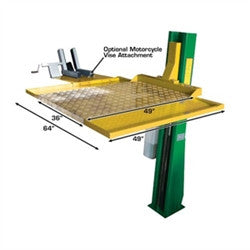 Tuxedo SC-2K-MVA Single Column Lift Motorcycle Vise Attachment