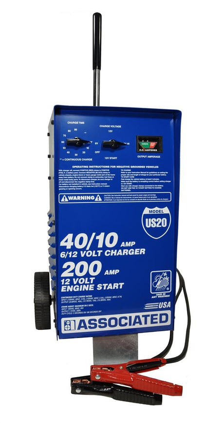 Associated US20 Upgraded 40 Amp Charger with 90 Minute Timer