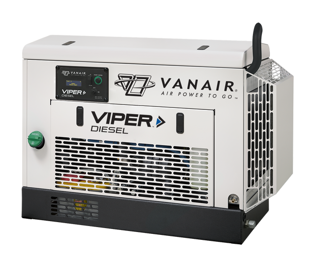 Vanair Viper Diesel 051294 D70 Abovedeck Rotary Screw Air Compressor