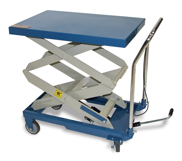 Baileigh Industrial B-CARTX2 Double Height Hydraulic Lifting Cart