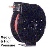 Hosetract LB-300 3/8 Low Pressure Hose Reel (Without Hose) - MADE IN USA