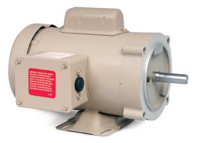 Baldor VFDL3504M .5HP, 1PH, 115/230V TEFC Footless C-Face Motor