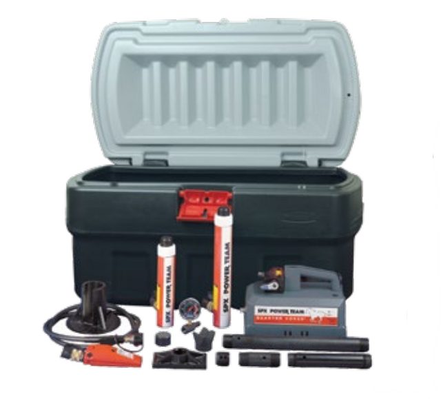 Power Team IM10B Hydraulic Maintenance Set w/Battery Pump