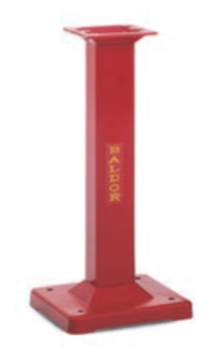 Baldor GA20RE Red, Light Industrial Steel Pedestal