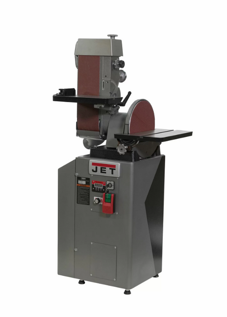 Jet J-64812VS 6 x 48 Belt & 12" Disc VS Finishing/Grinding Machine