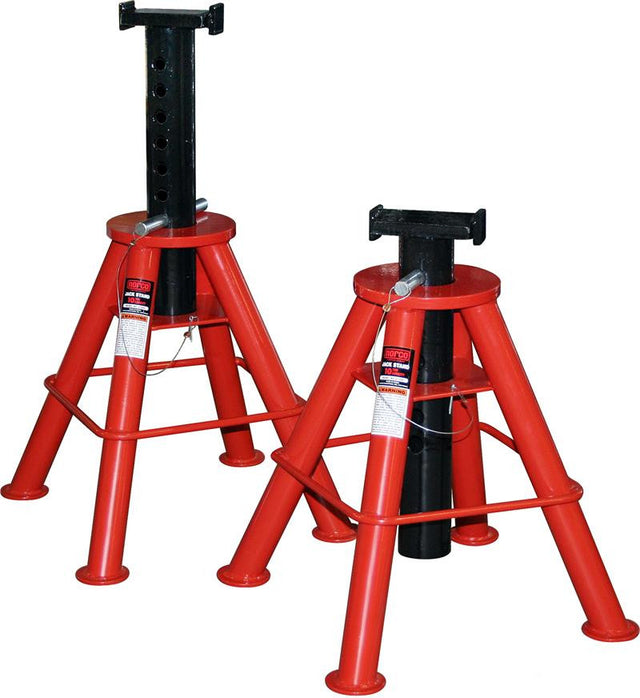 Norco Lifting 81208i 10 Ton Imported Jack Stands | 10.5" to 17"