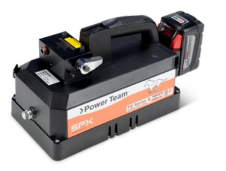 Power Team PB102P-0 Battery Powered Hydraulic Pump Single Acting