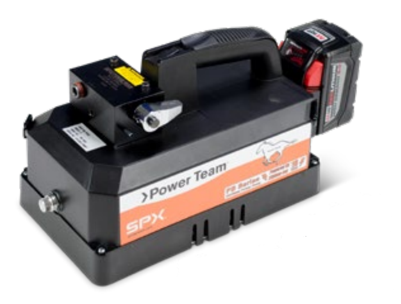 Power Team PB102-0 Battery Powered Hydraulic Pump Single Acting