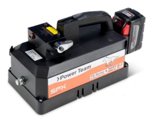 Power Team PB102-0 Battery Powered Hydraulic Pump Single Acting