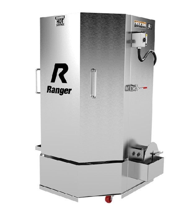 Ranger RS-500DS Stainless Steel Spray Wash Cabinet / Dual-Heaters / Low-Water Shutoff