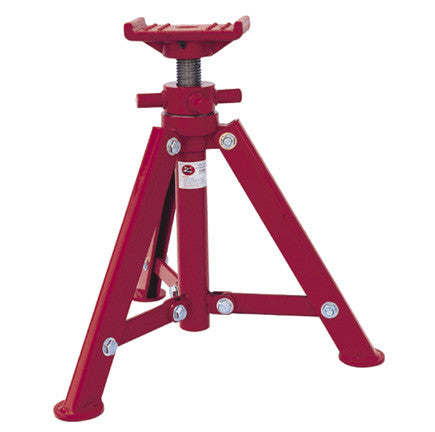 Zinko ZJS-1218 12 Ton Capacity Screw-Type Jack Stand - Short - 1 Stand